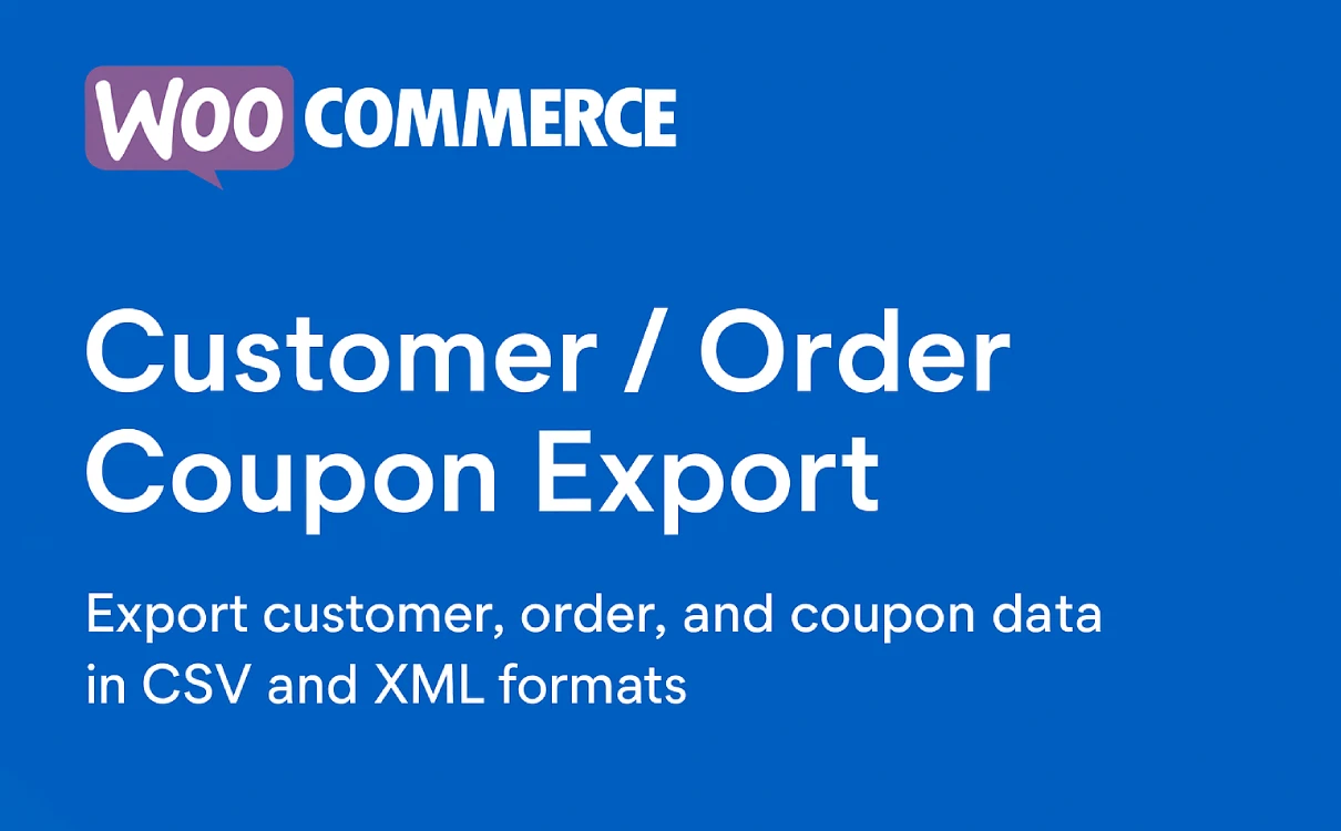 Customer Order Coupon Export