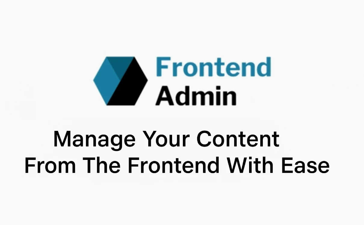Frontend Admin Pro