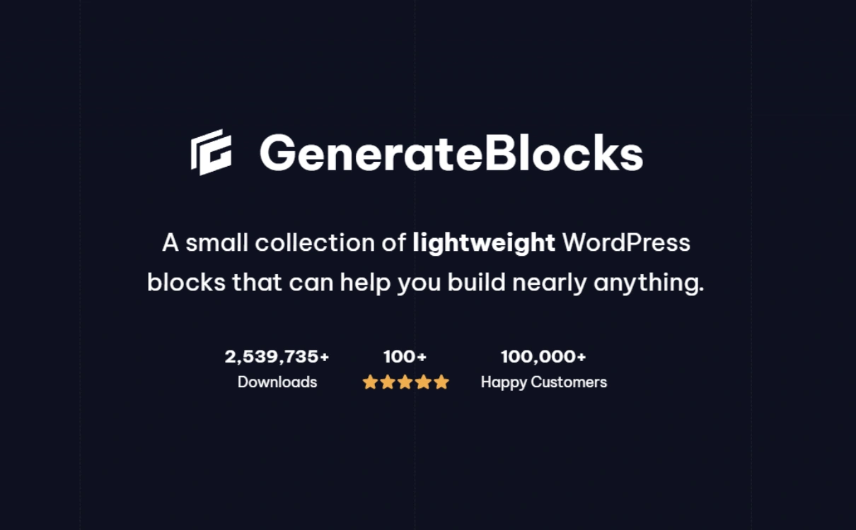 GenerateBlocks Pro
