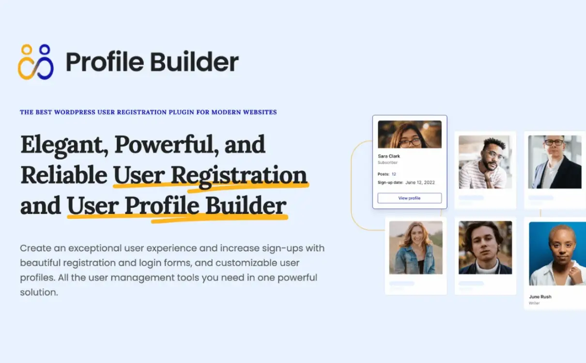 Profile Builder Pro