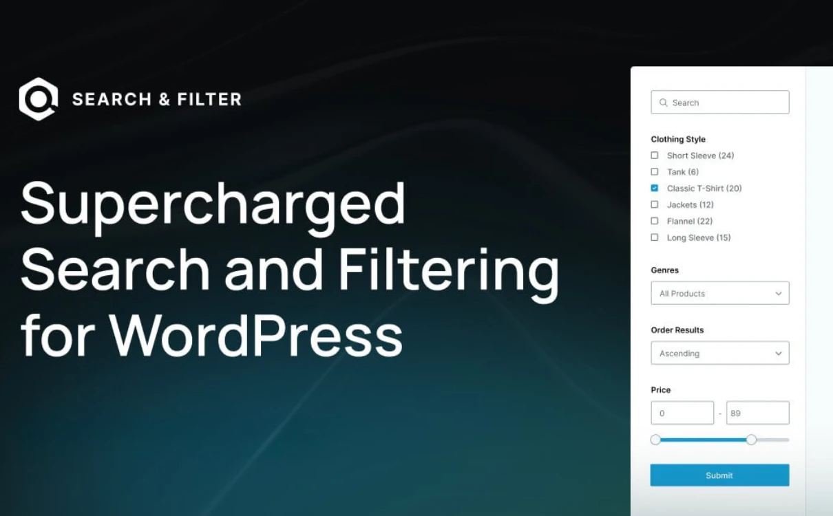Search & Filter Pro