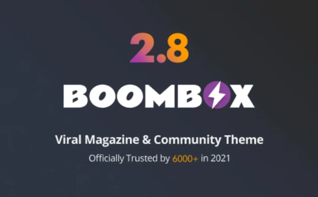 BoomBox — Viral Magazine WordPress Theme