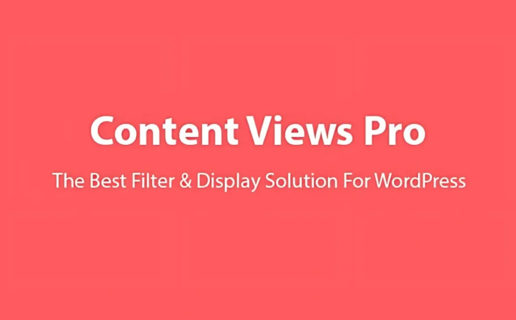 Content Views Pro