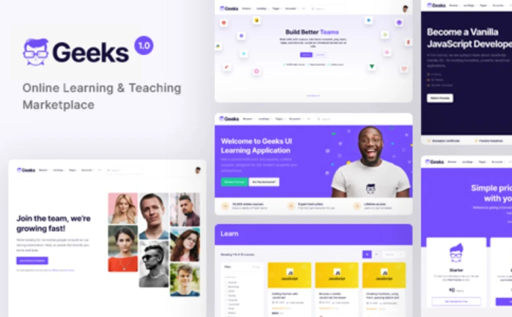 Geeks - Online Learning Marketplace