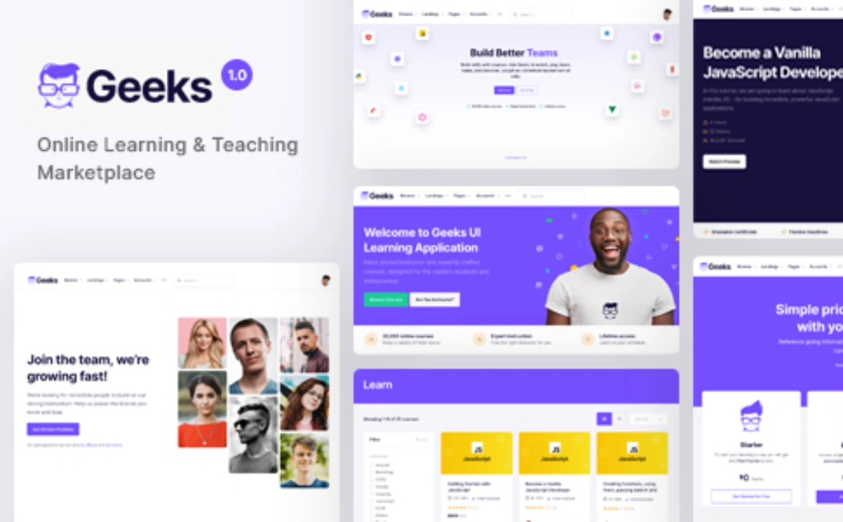 Geeks - Online Learning Marketplace