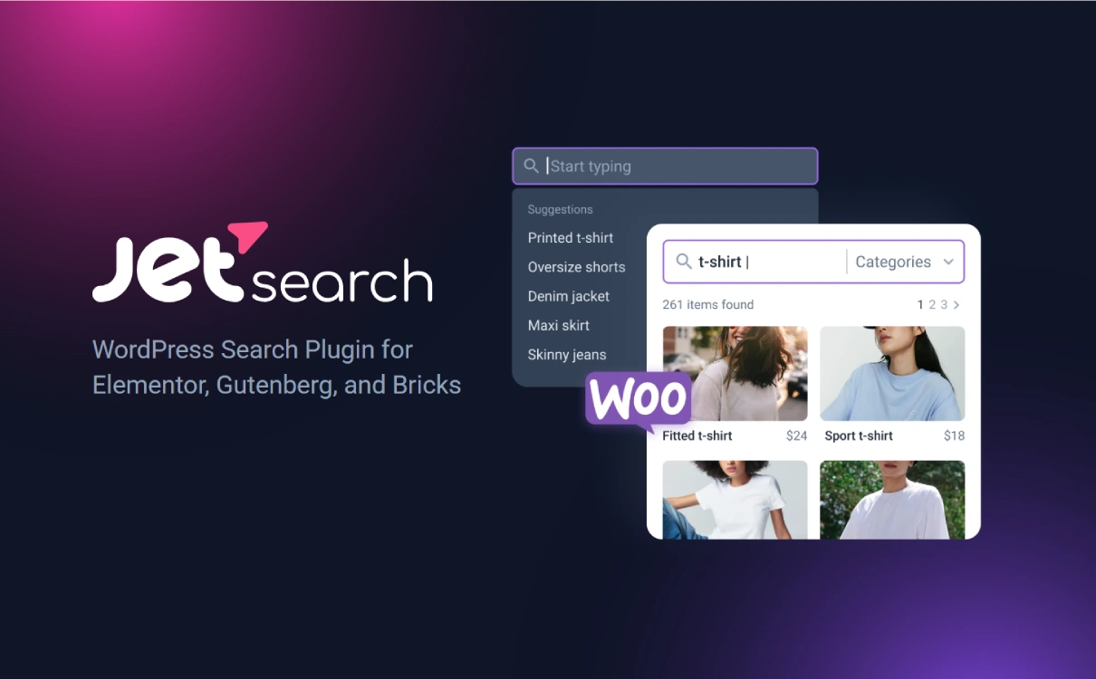 JetSearch For Elementor