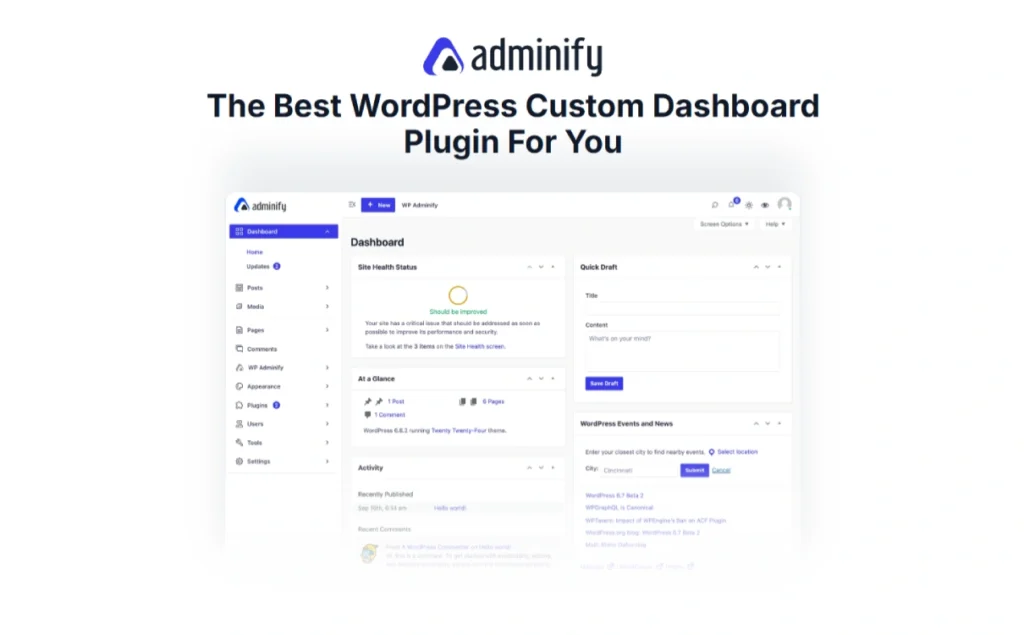 WP Adminify Pro