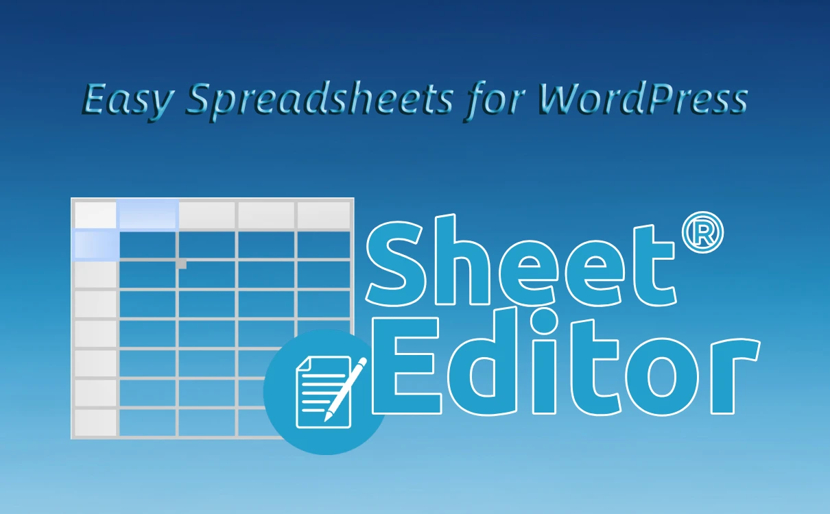 WP Sheet Editor